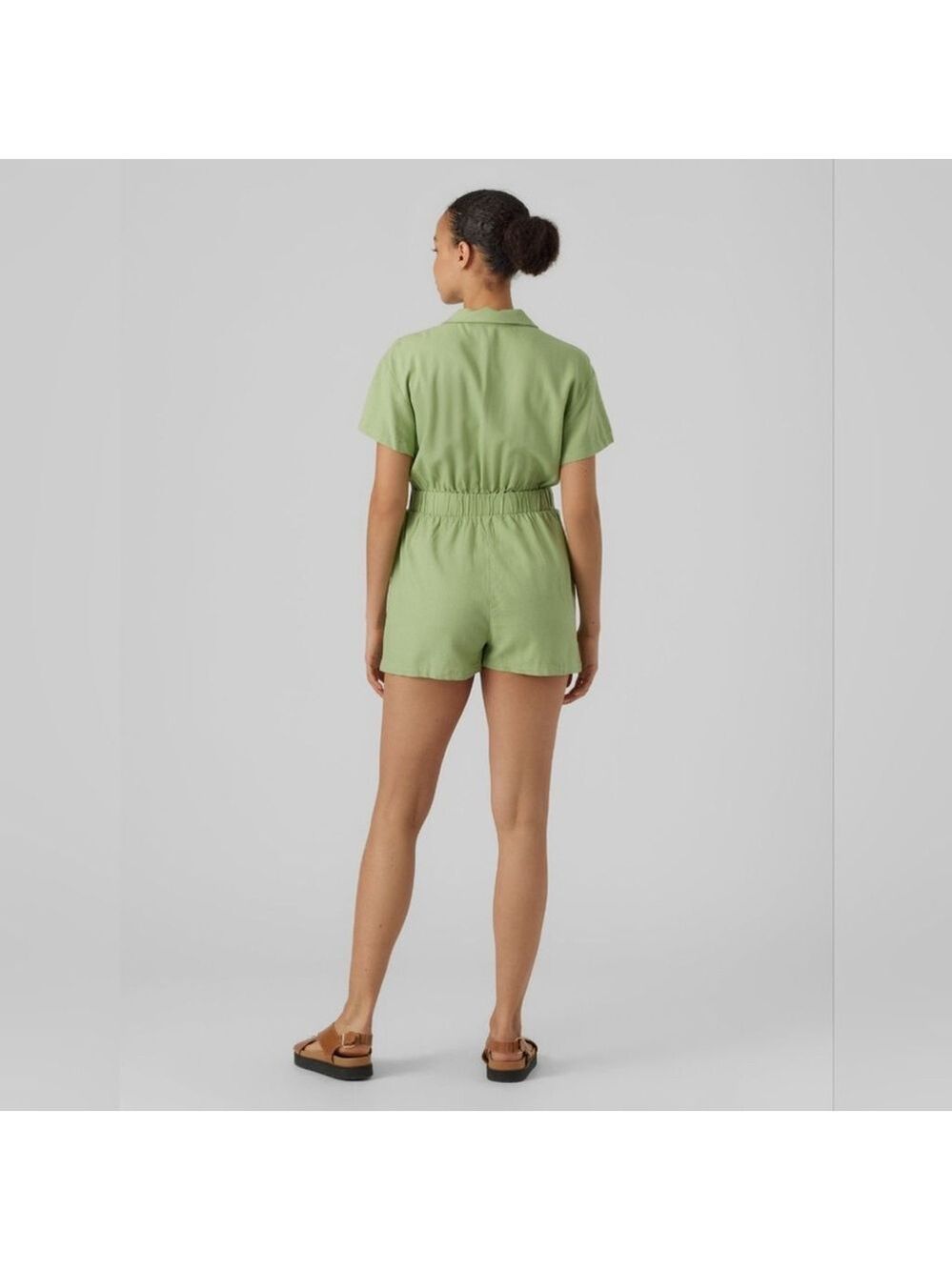 NEW Vero Moda | Milo Short Sleeve Romper in Black - Picture 9 of 10